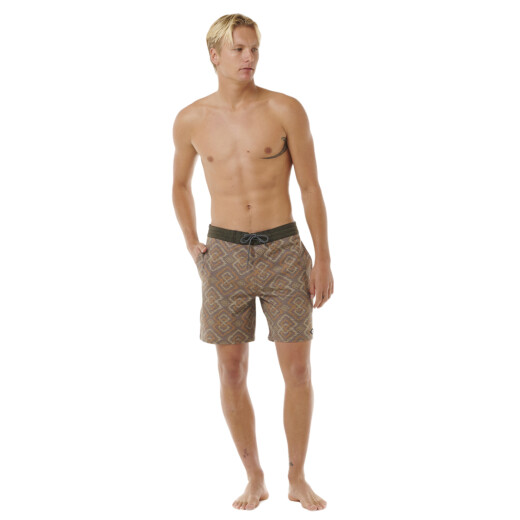 Boardshort Rip Curl Distorted - Marrón Boardshort Rip Curl Distorted - Marrón