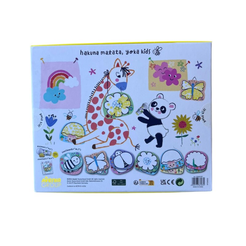 Set de Tarjetas para colorear con agua de fácil agarre Set de Tarjetas para colorear con agua de fácil agarre