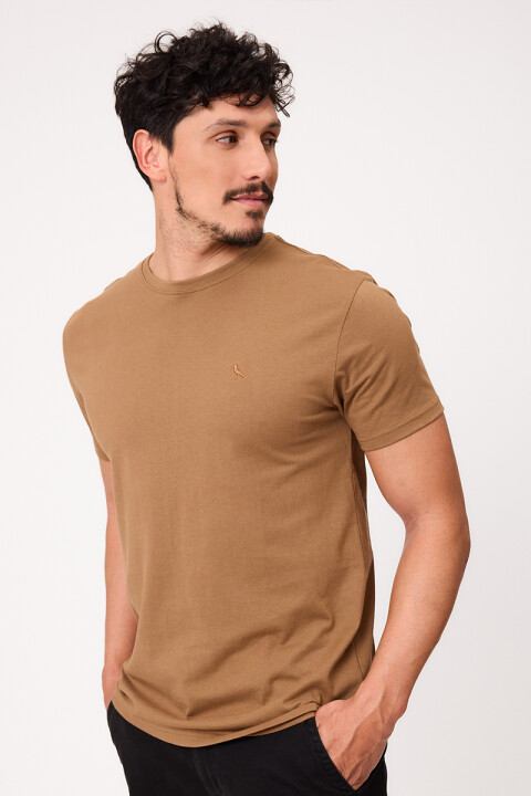 T-SHIRT GOLFO S27 POLANCO Tostado