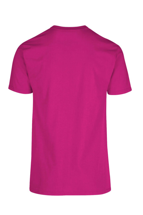 Camiseta a la base peso medio Fuscia