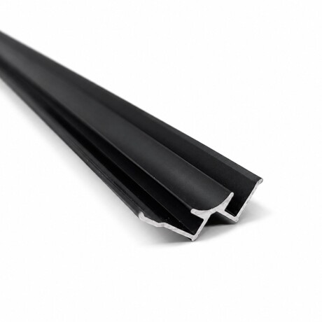 Perfil Para Placas de PVC Angulo Interior Negro Mate 3mm x 2.5mts Perfil Para Placas de PVC Angulo Interior Negro Mate 3mm x 2.5mts