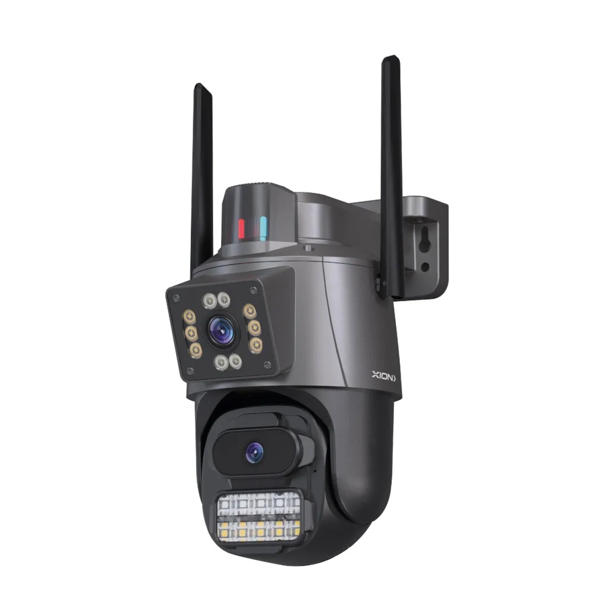 Cámara Doble Smart Xion Wifi Luz Led Vision Nocturna - CAMARA SMART WIFI XION CCTV64 