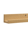 Estante para cuadros AVNEDE 115x7 roble Estante para cuadros AVNEDE 115x7 roble