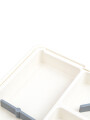Organizador Cubiertos Extensible Blanco