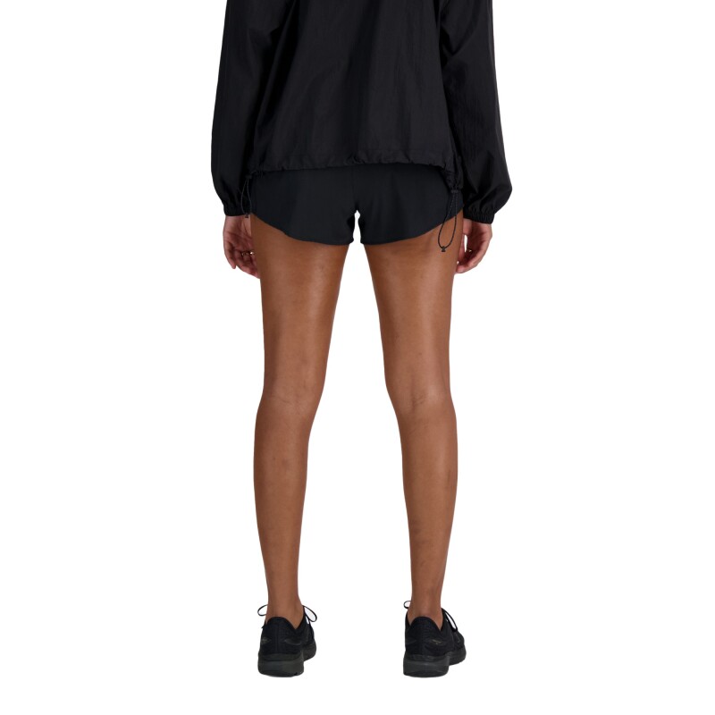 Short New Balance de Dama - SEAMLESS 3 INCH - WS41286BK BLACK