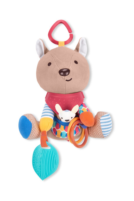 Peluche colgante multisensorial, diseño canguro Peluche colgante multisensorial, diseño canguro