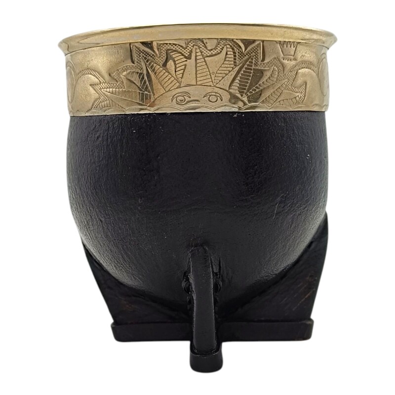 Mate Imperial NACIONAL con apliques en bronce - ALPACA - 07 negrouniforme
