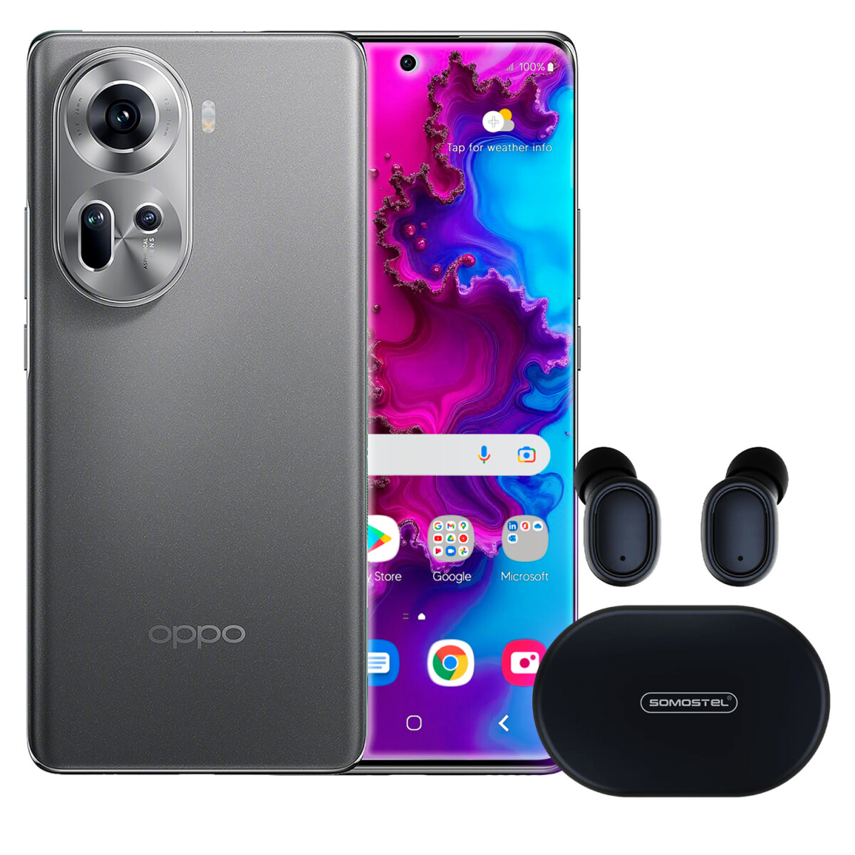 Oppo Reno 11 12/256 Gb 5g + Regalo - GRIS 