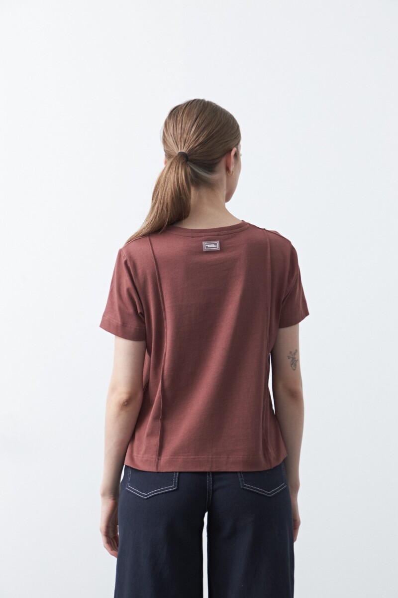 REMERA PADELLA Ladrillo