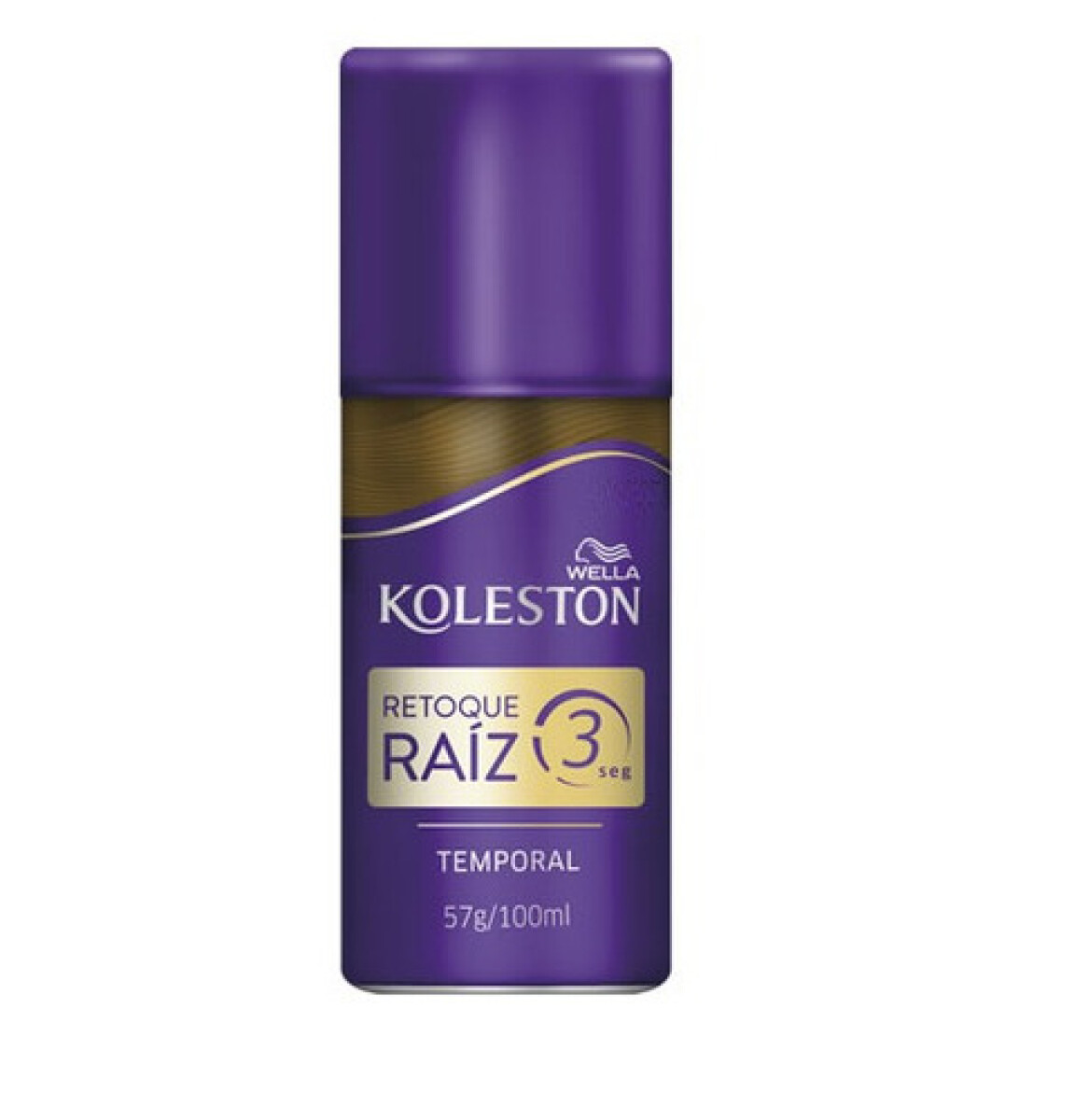 Tinta Koleston Retoque de Raíz 3 Castaño Medio Aerosol 100ml – Color Natural y Profesional 