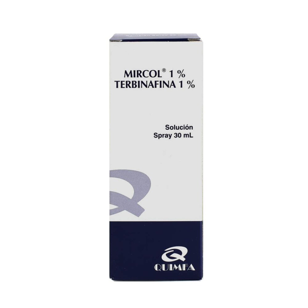 MIRCOL 1% SOL. SPRAY FR. X 30 ML. única
