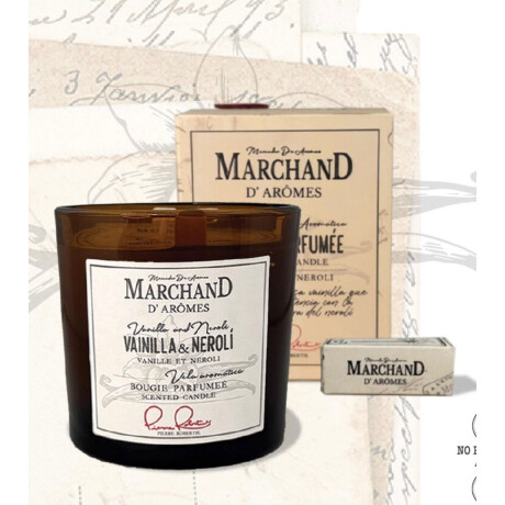 VELA AROMATICA DE SOJA MARCHAND VAINILLA & NEROLI