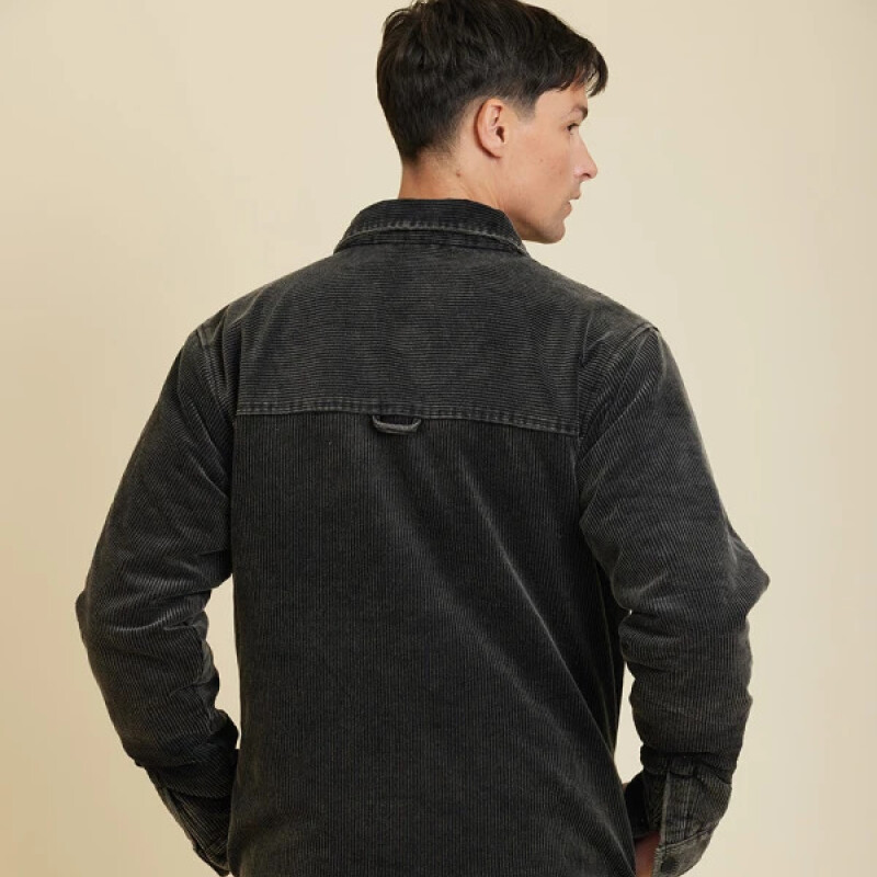 Sobrecamisa Rusty Fitz de Pana NEGRO