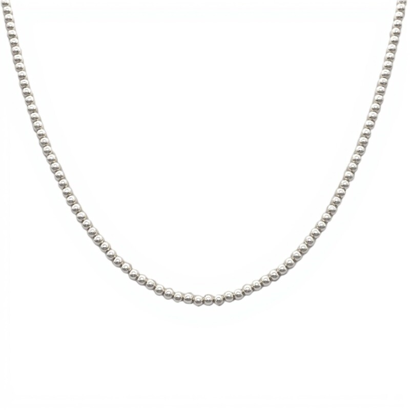Cadena eslabón Bolas - Plata 925 - Sin Piedra - CD3268 sinpiedra