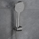 GRIFERIA KIT DE DUCHA MANUAL NICKEL CEPILLADO BRILLO BAÑO GRIS-BRUSHED NICKEL