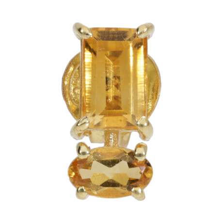 Caravanas Karvik Plata 925 bañada en oro 18K 0