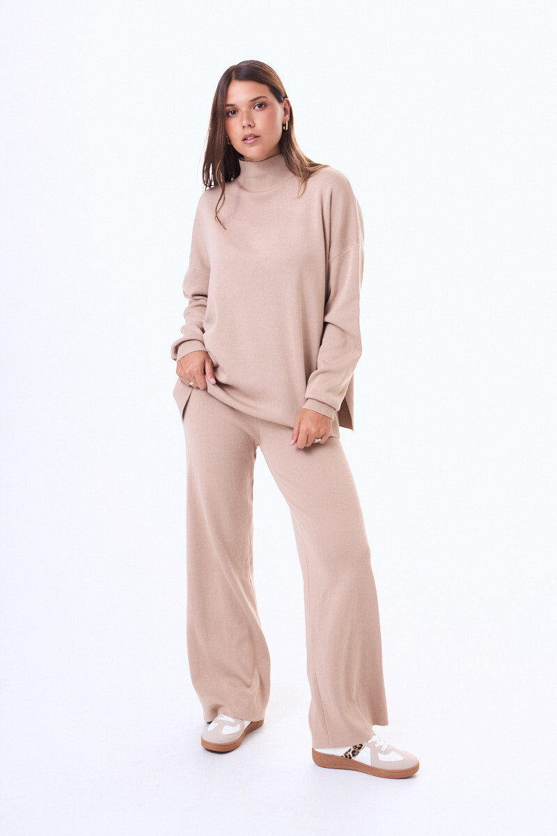 Buzo Tejido Medina Beige