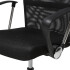 Silla De Escritorio Oficina Sillon Ejecutiva Ergonomica Tapizado Tela Mesh Con Cuero Sintetico Imback Color Negro Silla De Escritorio Oficina Sillon Ejecutiva Ergonomica Tapizado Tela Mesh Con Cuero Sintetico Imback Color Negro