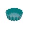 SET X6 MOLDES MUFFIN SILICONA AZUL