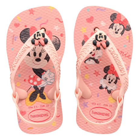 Havaianas Calzado Infantil Chancleta Ojota Sandalia Rosa-Minnie