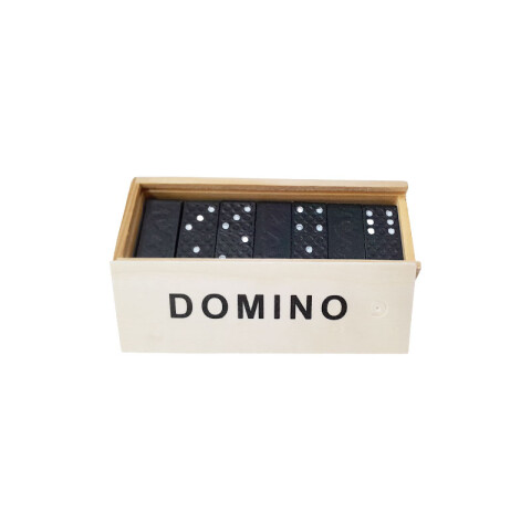Outlet Domino en caja de madera 20x9cm Outlet Domino En Caja De Madera 20x9cm