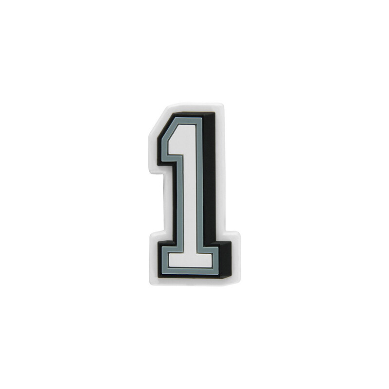 Jibbitz™ Charm Número 1 Multicolor