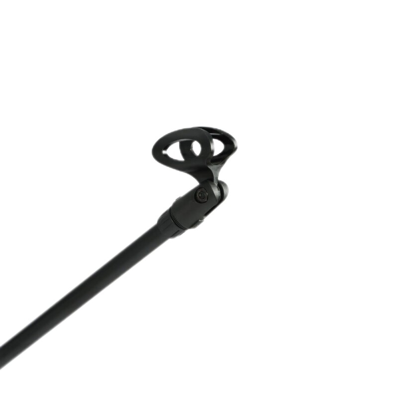 Jirafa de micrófono con soporte para tablet Jirafa de micrófono con soporte para tablet