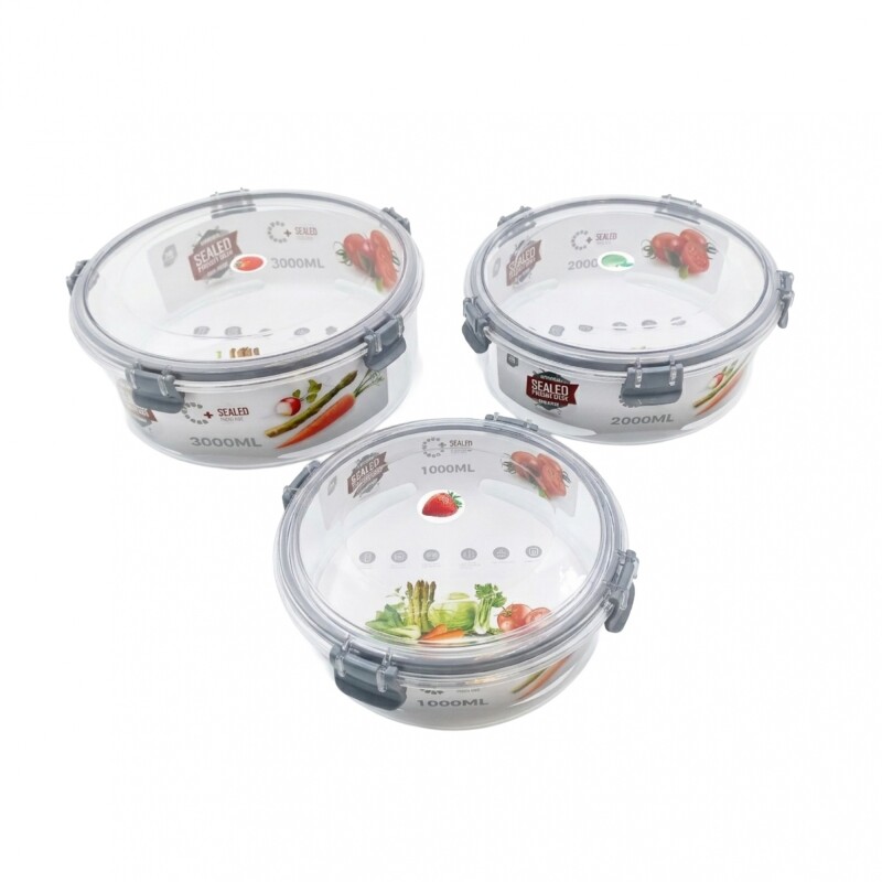 SET DE TUPPER RED 3PZAS Unica
