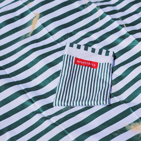 Toalla de microfibra con bolsillos Club Petates Verde