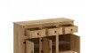 Aparador Bargueño Linea Mexicana Madera Maciza Natural