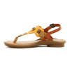 Country Sandalia Casual C/ Pulsera S/baja Dorado-mix