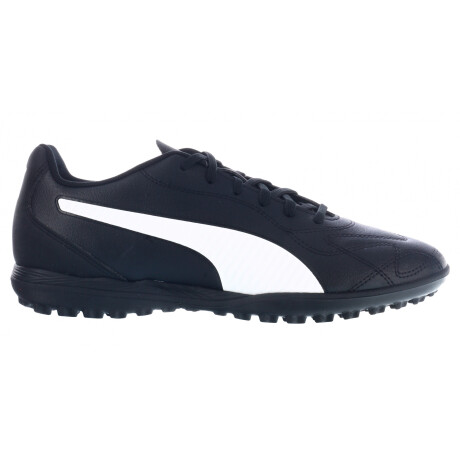 Championes de Hombre Puma Futbol 5 Monarch II Negro - Blanco