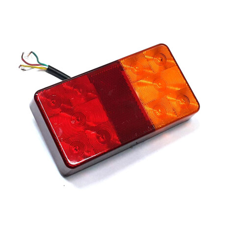 FAROL - RECTANGULAR TRAILER LED BICOLOR 140X75MM (403F) - FAROL - RECTANGULAR TRAILER LED BICOLOR 140X75MM (403F) -