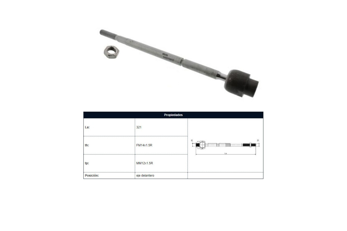 Mate Chev Corsa Ii/Montana 00-12 Der/Izq Mate Chev Corsa Ii/Montana 00-12 Der/Izq