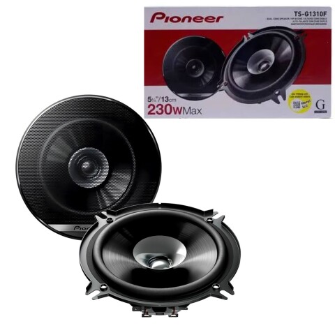Parlante Pioneer TS-G1310F 5.25" 230W 2 Vías para Auto 13 cm Parlante Pioneer TS-G1310F 5.25" 230W 2 Vías para Auto 13 cm