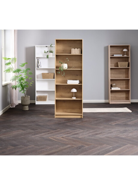 Librería HORSENS 5 estantes color roble Librería HORSENS 5 estantes color roble