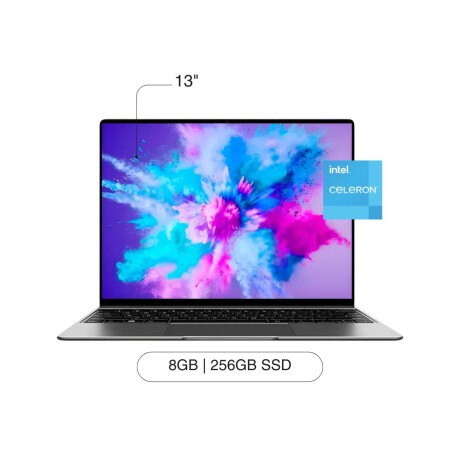 Notebook Chuwi Gemibook J4125 8GB 256GB 13' Silver Notebook Chuwi Gemibook J4125 8GB 256GB 13' Silver