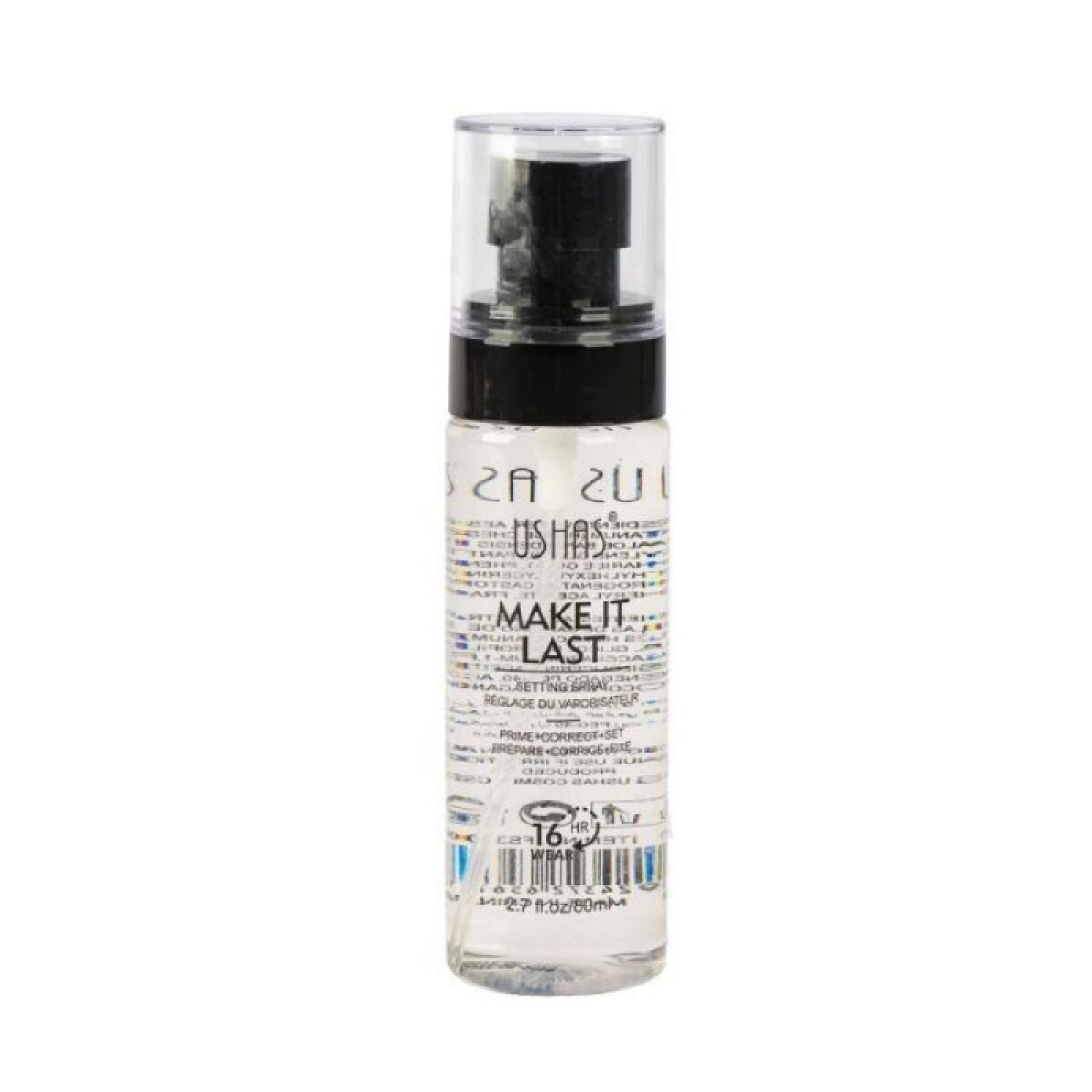 Ushas - Fijador De Maquillaje En Spray 16hr 