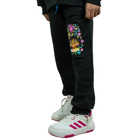 Pantalón Infantil Encanto Felpa NEGRO