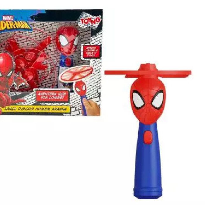 LANZADISCOS SPIDER-MAN única