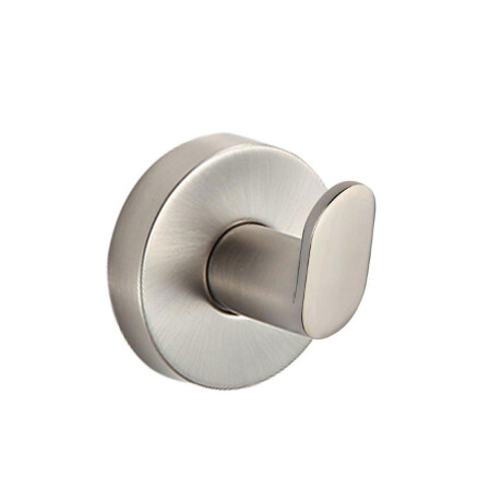 PERCHA SATINADO CEPILLADO METAL LINEA ZINC COLOR GRIS NICKEL GRIS-BRUSHED NICKEL