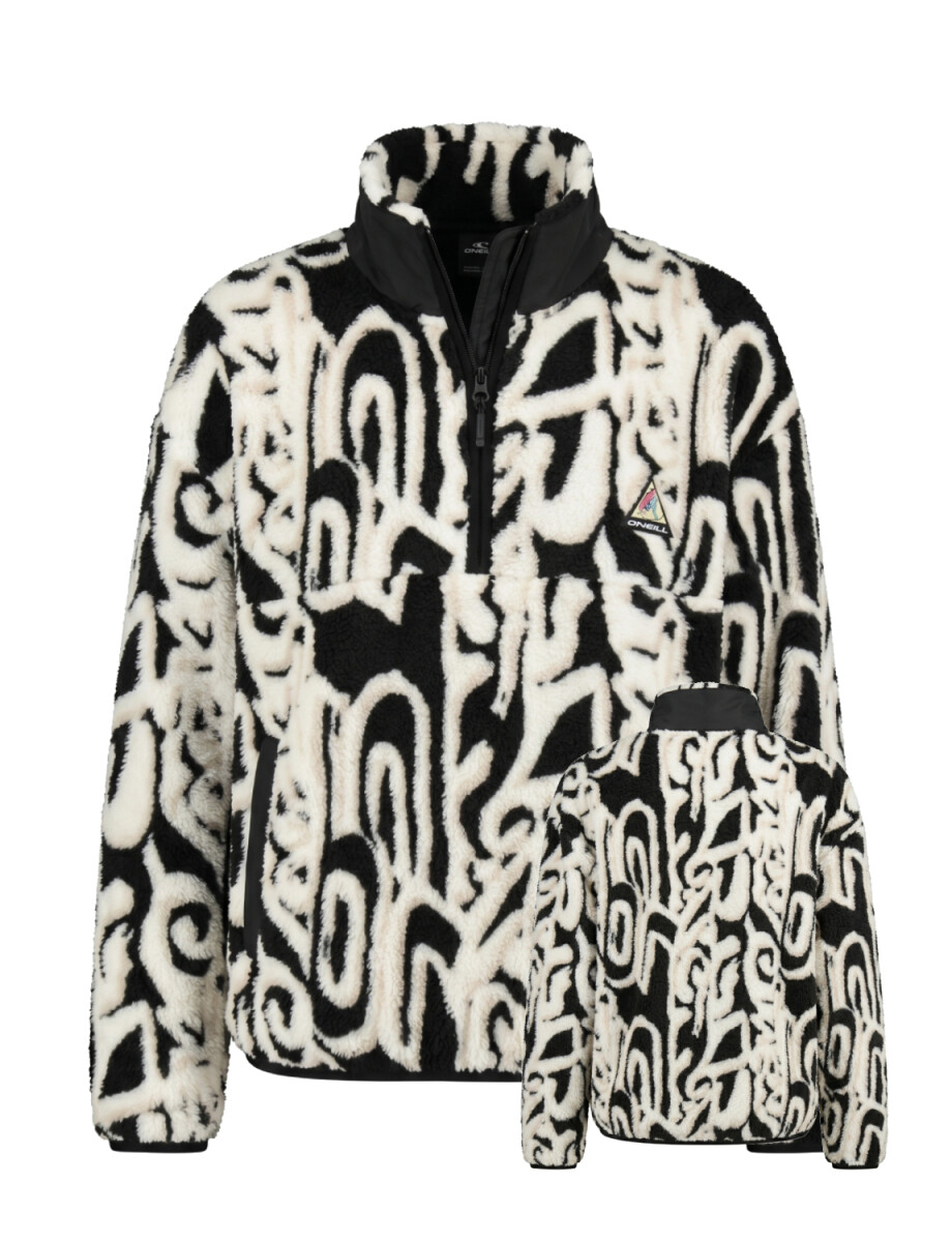 Campera O'Neill California Neo-Vintage - Blanco/Negro 