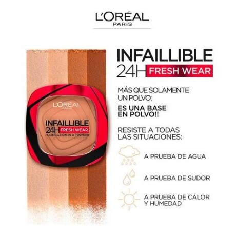 Base en polvo Loreal Infallible Fresh Wear 24H Base en polvo Loreal Infallible Fresh Wear 24H