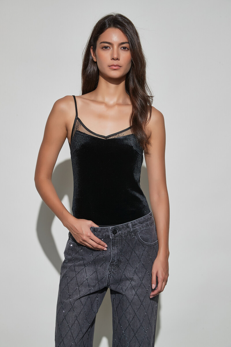 BODY LOVARA - NEGRO 