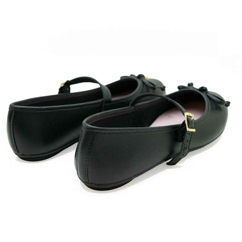 Chatitas Zapatilla Molekinha Infantil de Niños - 2502.1009-9569 Negro