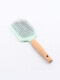 CEPILLO PALETA WOOD VERDE AQUA