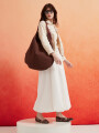Cartera Lidia Marron