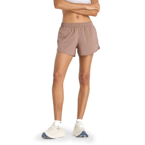 SPORT ESSENTIALS SHORT 3INCH - NEW BALANCE MARRON