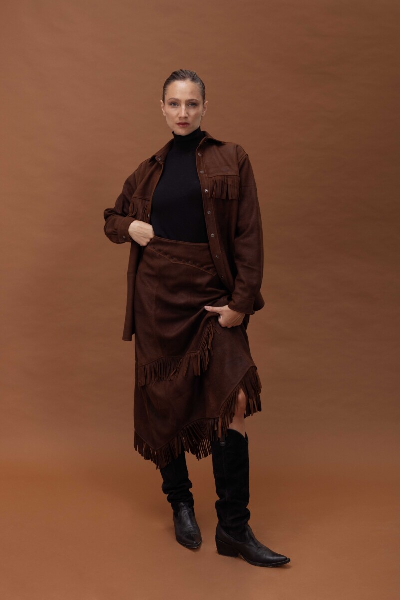 VITTO FW26 POLLERA - OXIDO 