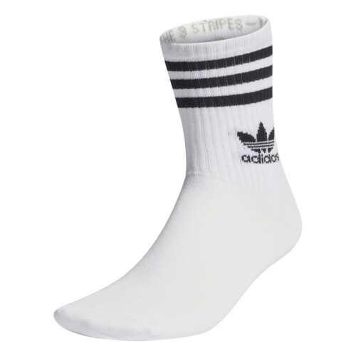 Medias Adidas Mid Cut 3 Pares Blanco